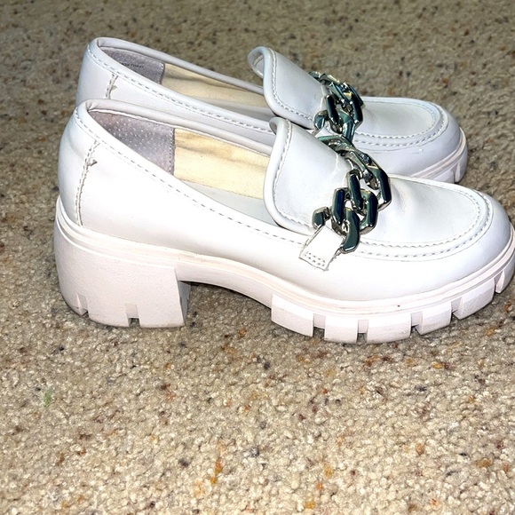 Cream madden girl Hoxton loafers - Picture 2 of 4